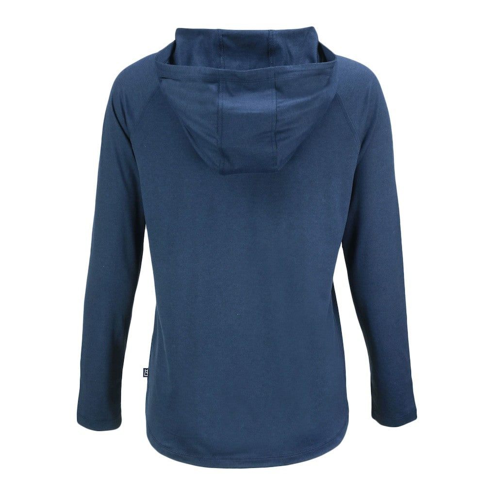 Buffalo Bills Cutter & Buck Women's Coastline Epic Comfort Eco Recycled Raglan Pullover Hoodie | NFL Hot
