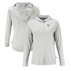 Indianapolis Colts Cutter & Buck Women's Coastline Epic Comfort Eco Recycled Raglan Pullover Hoodie | NFL Discount