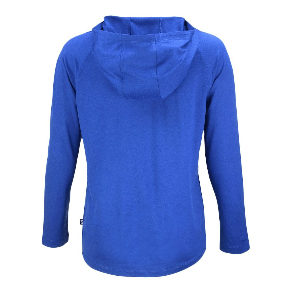 Indianapolis Colts Cutter & Buck Women's Coastline Epic Comfort Eco Recycled Raglan Pullover Hoodie | NFL Online