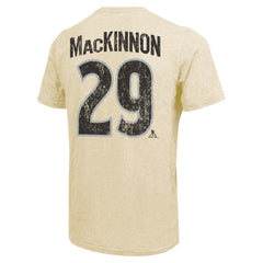 Nathan MacKinnon Colorado Avalanche Majestic Threads Dynasty Name & Number Tri-Blend T-Shirt -  NHL T-shirts