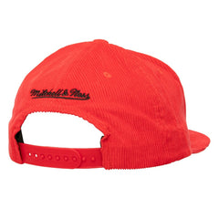 Mitchell & Ness Boston Red Sox Corduroy Snapback Hat - MLB Hats