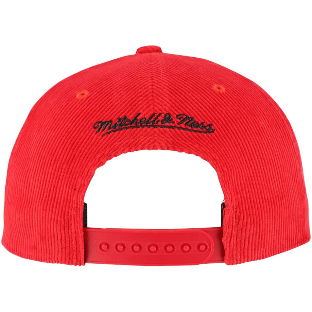 Mitchell & Ness  Chicago Cubs Male Adult Corduroy Snapback Hat - MLB Hats