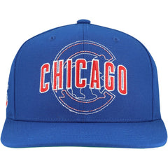 Chicago Cubs Mitchell & Ness Double Up Snapback Hat - MLB Hats
