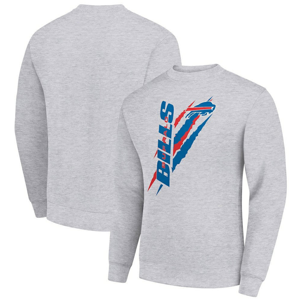 Buffalo Bills Starter Color Scratch Team Graphic Fleece Pullover Sweatshirt | NFL Online