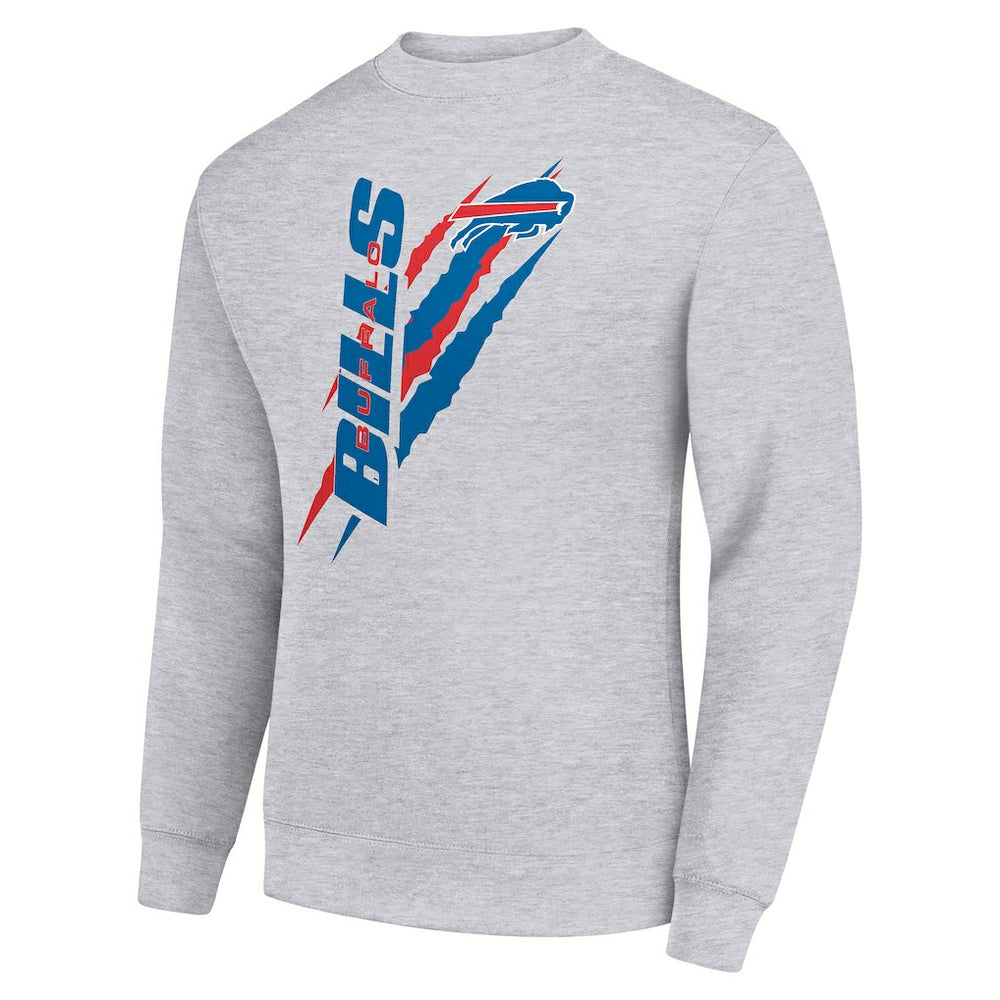 Buffalo Bills Starter Color Scratch Team Graphic Fleece Pullover Sweatshirt | NFL Online