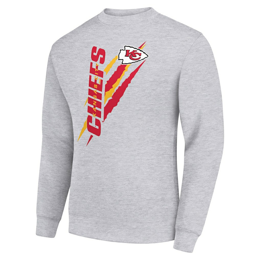 Kansas City Chiefs Starter Color Scratch Team Graphic Fleece Pullover Sweatshirt | NFL Discount