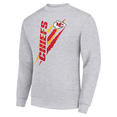 Kansas City Chiefs Starter Color Scratch Team Graphic Fleece Pullover Sweatshirt | NFL Discount