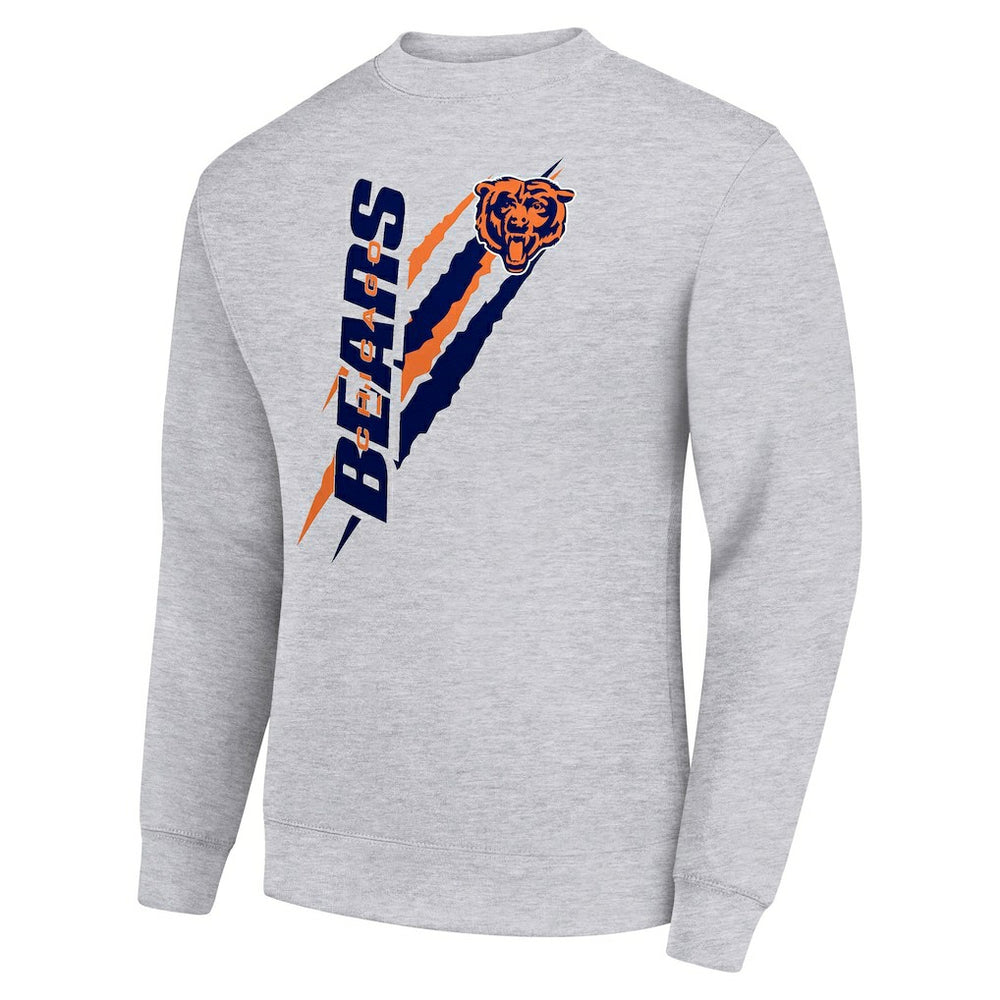 Chicago Bears Starter Color Scratch Team Graphic Fleece Pullover Sweatshirt | NFL US