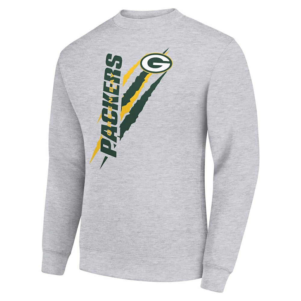 Green Bay Packers Starter Color Scratch Team Graphic Fleece Pullover Sweatshirt | NFL Hot
