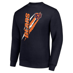 Chicago Bears Starter Color Scratch Team Graphic Fleece Pullover Sweatshirt | NFL On sale