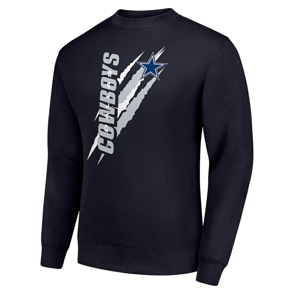 Dallas Cowboys Starter Color Scratch Team Graphic Fleece Pullover Sweatshirt | NFL US