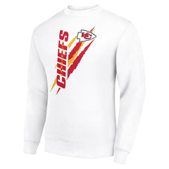 Kansas City Chiefs Starter Color Scratch Team Graphic Fleece Pullover Sweatshirt | NFL Outlet
