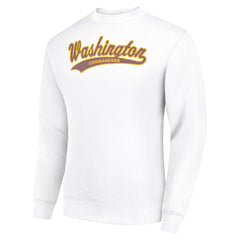 Washington Commanders Starter Tailsweep Team Graphic Tri-Blend Fleece Pullover Sweatshirt | NFL Near me