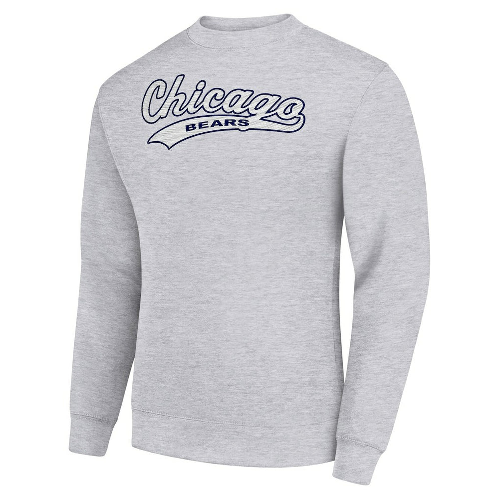 Chicago Bears Starter Tailsweep Team Graphic Tri-Blend Fleece Pullover Sweatshirt | NFL On sale