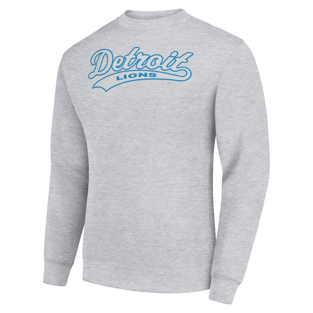Detroit Lions Starter Tailsweep Team Graphic Tri-Blend Fleece Pullover Sweatshirt | NFL Online