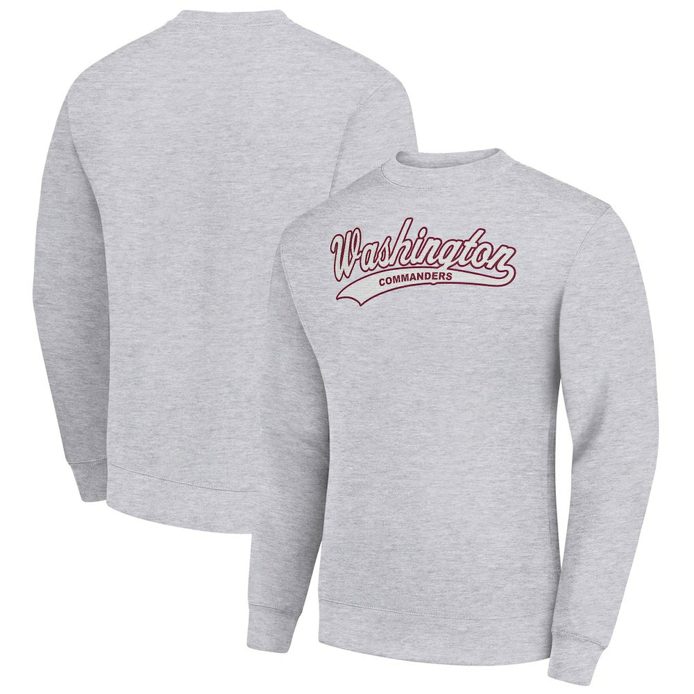 Washington Commanders Starter Tailsweep Team Graphic Tri-Blend Fleece Pullover Sweatshirt | NFL Near me