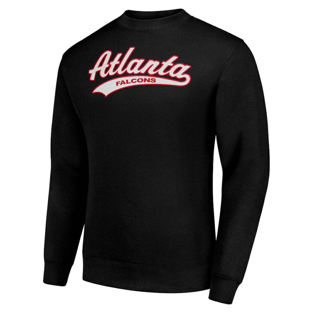 Atlanta Falcons Starter Tailsweep Team Graphic Tri-Blend Fleece Pullover Sweatshirt | NFL Near me