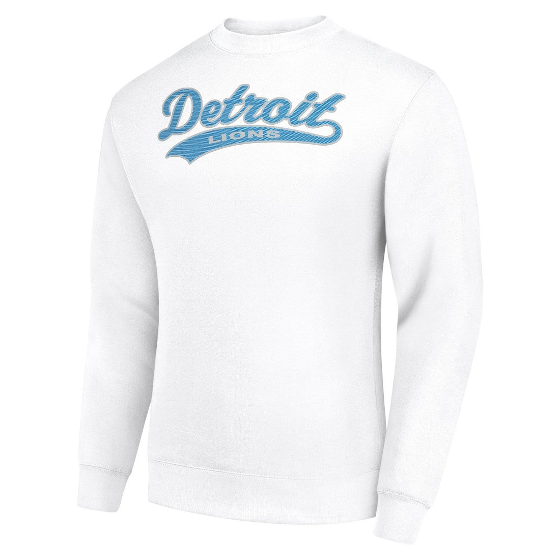 Detroit Lions Starter Tailsweep Team Graphic Tri-Blend Fleece Pullover Sweatshirt | NFL New
