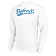 Detroit Lions Starter Tailsweep Team Graphic Tri-Blend Fleece Pullover Sweatshirt | NFL New
