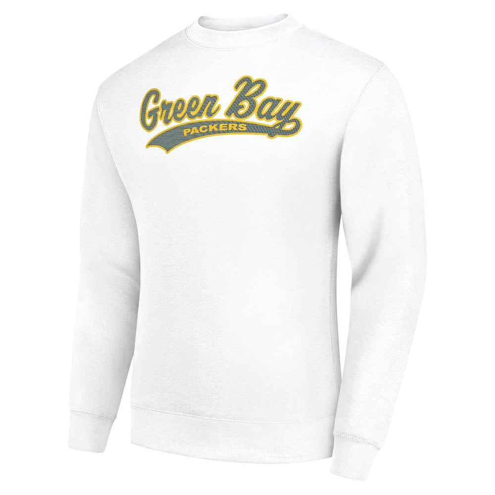 Green Bay Packers Starter Tailsweep Team Graphic Tri-Blend Fleece Pullover Sweatshirt | NFL Online