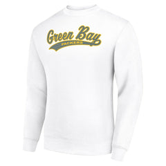 Green Bay Packers Starter Tailsweep Team Graphic Tri-Blend Fleece Pullover Sweatshirt | NFL Online