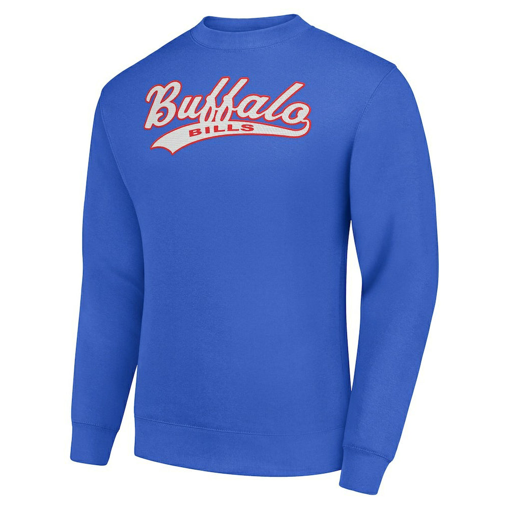 Buffalo Bills Starter Tailsweep Team Graphic Tri-Blend Fleece Pullover Sweatshirt | NFL On sale