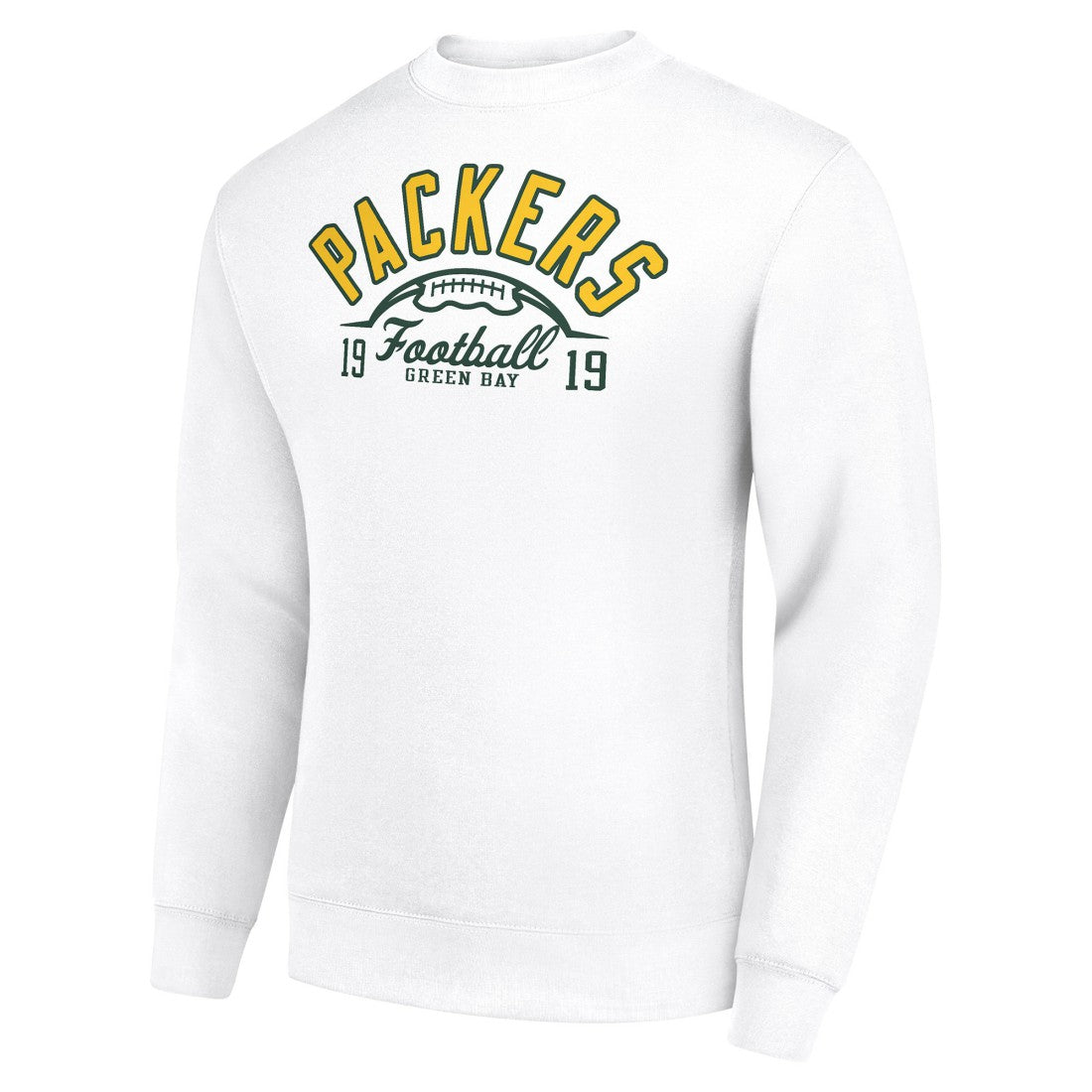 Green Bay Packers Starter Half Ball Team Graphic Tri-Blend Fleece Pullover Sweatshirt | NFL Online