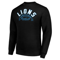 Detroit Lions Starter Half Ball Team Graphic Fleece Pullover Sweatshirt | NFL Hot