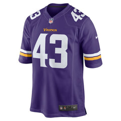 Minnesota Vikings Andrew Van Ginkel  Team Game Jersey | NFL On sale