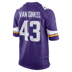 Minnesota Vikings Andrew Van Ginkel  Team Game Jersey | NFL On sale