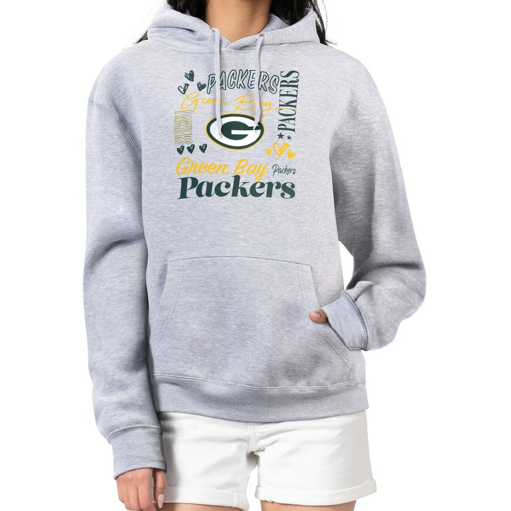 Green Bay Packers G-III 4Her by Carl Banks Women's Collage Graphic Fleece Pullover Hoodie | NFL Near me