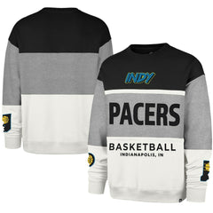 Gray Indiana Pacers '47 Unisex 2024/25 City Edition On Five Maximalist Pullover Sweatshirt | NBA