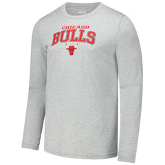 Red Chicago Bulls Concepts Sport Petition Long Sleeve Top and Plaid Pant Set | NBA