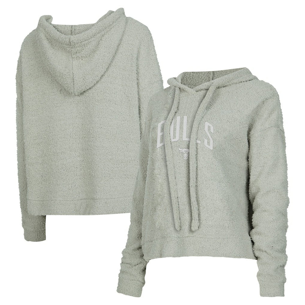 Gray Chicago Bulls Concepts Sport Women's Ventura Comfy Pullover Hoodie sale | NBA
