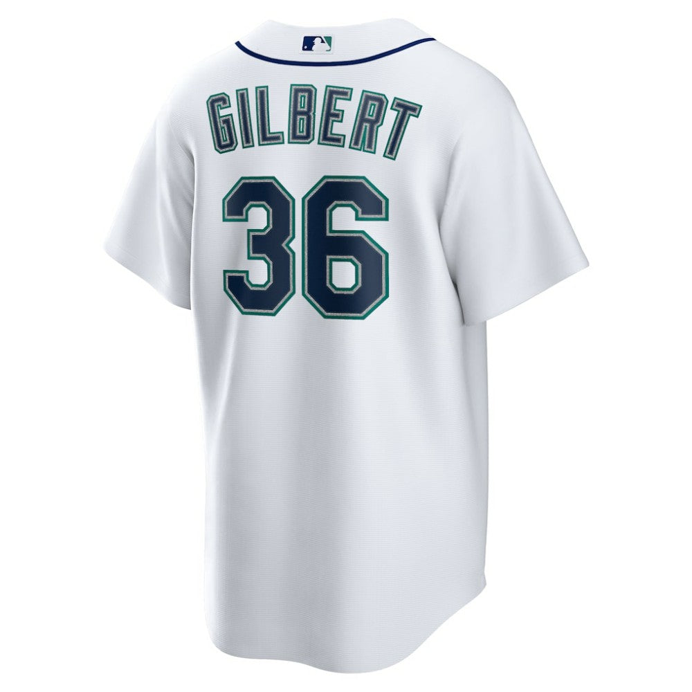 Logan Gilbert Seattle Mariners Nike Home Replica Jersey - MLB Jerseys