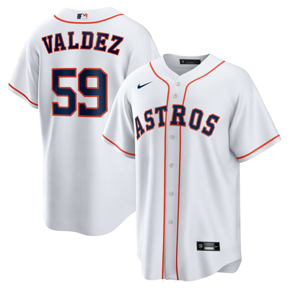 Framber Valdez Houston Astros Nike Home Replica Jersey - MLB Jerseys