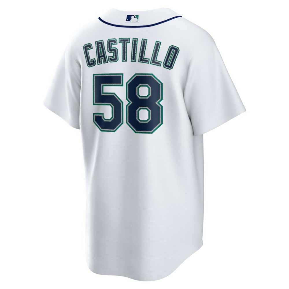 Luis Castillo Seattle Mariners Nike Home Replica Jersey - MLB Jerseys