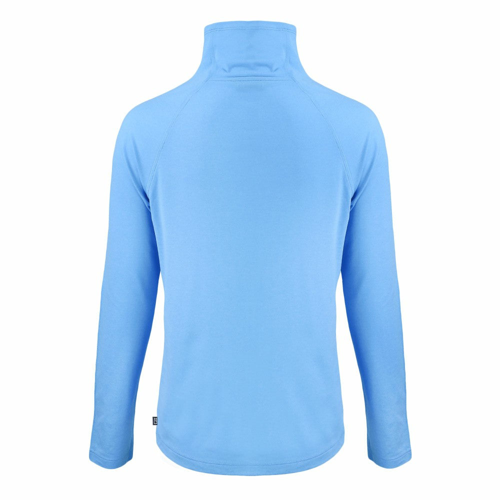 Kansas City Royals Cutter & Buck Women's City Connect Coastline Epic Comfort Eco Recycled Funnel Neck Raglan Pullover Top - MLB Pullover