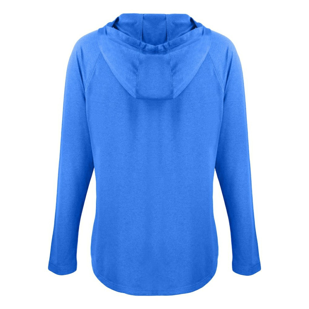 Los Angeles Dodgers Cutter & Buck Women's Cooperstown Collection Coastline Epic Comfort Eco Recycled Hoodie Raglan Long Sleeve T-Shirt - MLB Hoodies