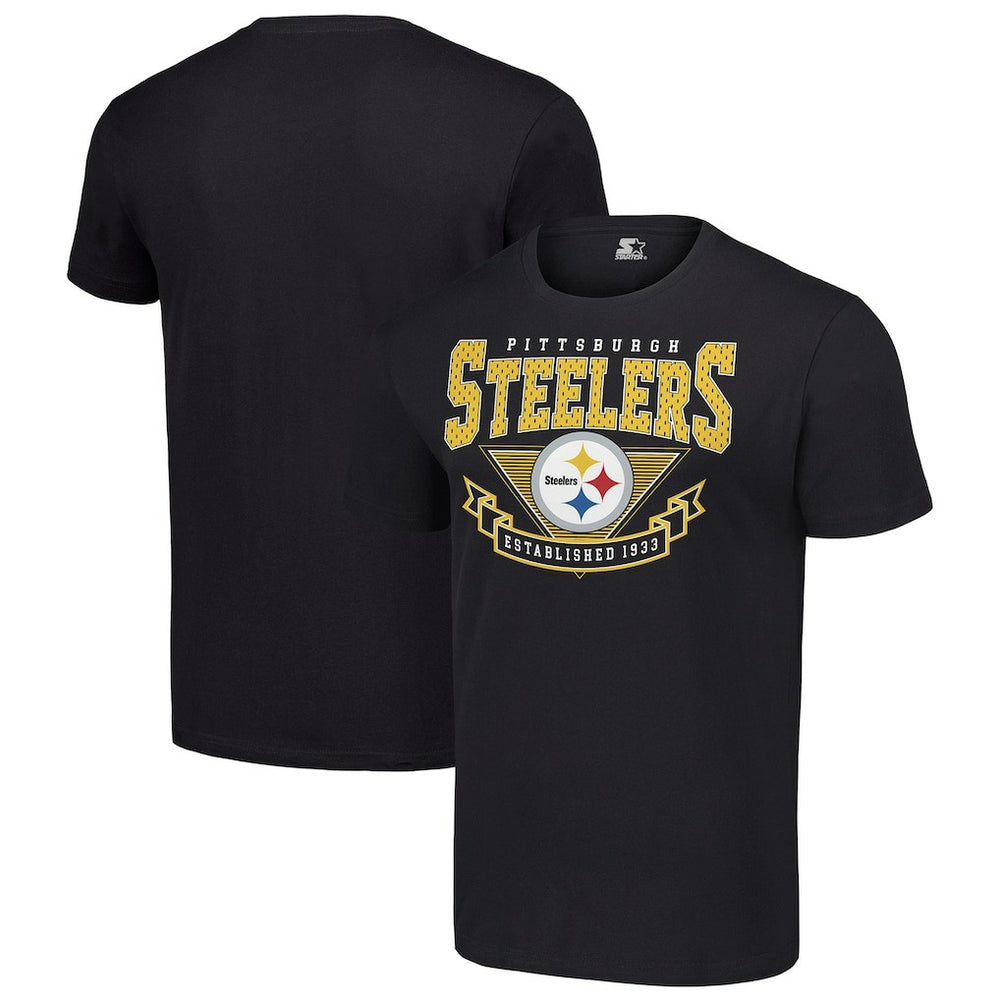 Pittsburgh Steelers Starter 80s Inspired Team Logo T-Shirt | NFL Sale