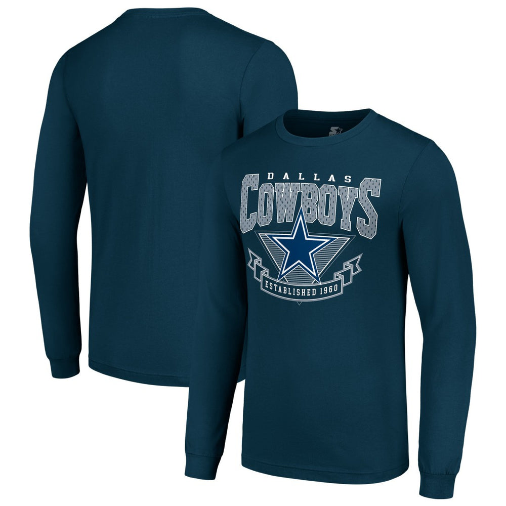 Dallas Cowboys Starter '80s Inspired Team Logo Long Sleeve T-Shirt | NFL New
