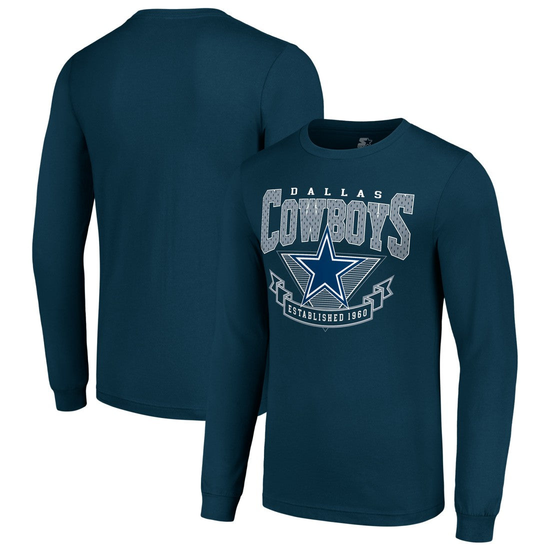 Dallas Cowboys Starter '80s Inspired Team Logo Long Sleeve T-Shirt | NFL New