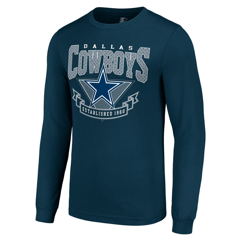Dallas Cowboys Starter '80s Inspired Team Logo Long Sleeve T-Shirt | NFL New