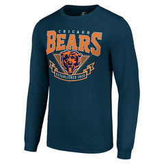 Chicago Bears Starter '80s Inspired Team Logo Long Sleeve T-Shirt | NFL Sale