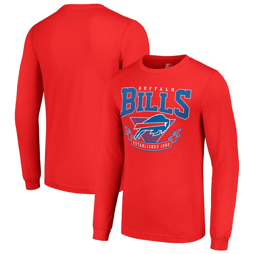 Buffalo Bills Starter '80s Inspired Team Logo Long Sleeve T-Shirt | NFL US