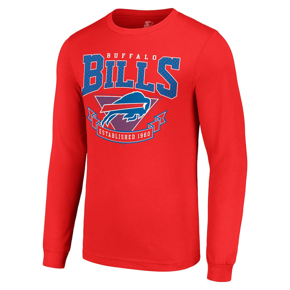 Buffalo Bills Starter '80s Inspired Team Logo Long Sleeve T-Shirt | NFL US