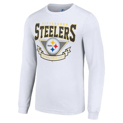 Pittsburgh Steelers Starter '80s Inspired Team Logo Long Sleeve T-Shirt | NFL Online