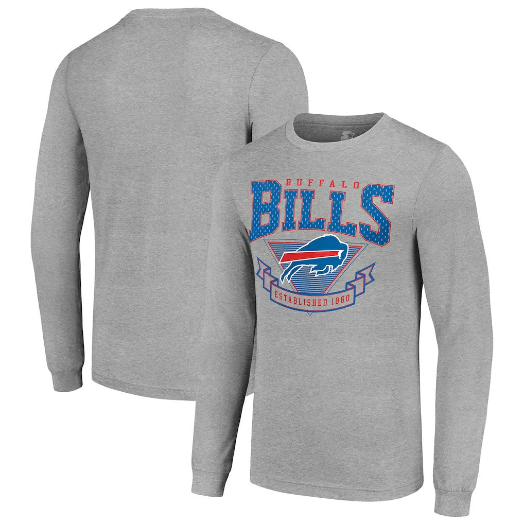 Buffalo Bills Starter '80s Inspired Team Logo Long Sleeve T-Shirt | NFL Near me