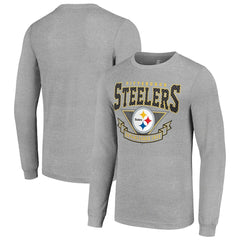 Pittsburgh Steelers Starter '80s Inspired Team Logo Long Sleeve T-Shirt | NFL Online