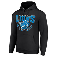 Detroit Lions Starter ‘80s Inspired Pullover Hoodie | NFL Discount